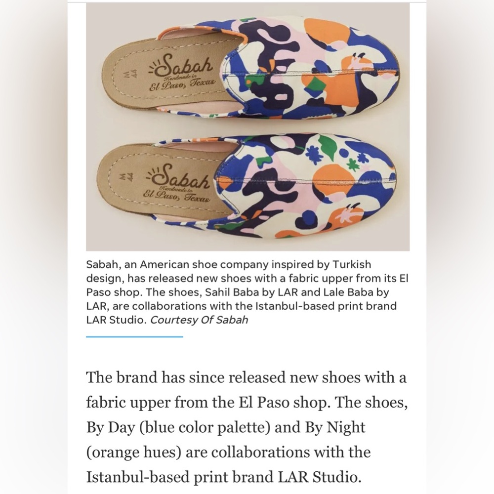Sabah x LAR Studio By Night Baba Mules (Limited Edition, Very Rare) - Picture 10 of 15